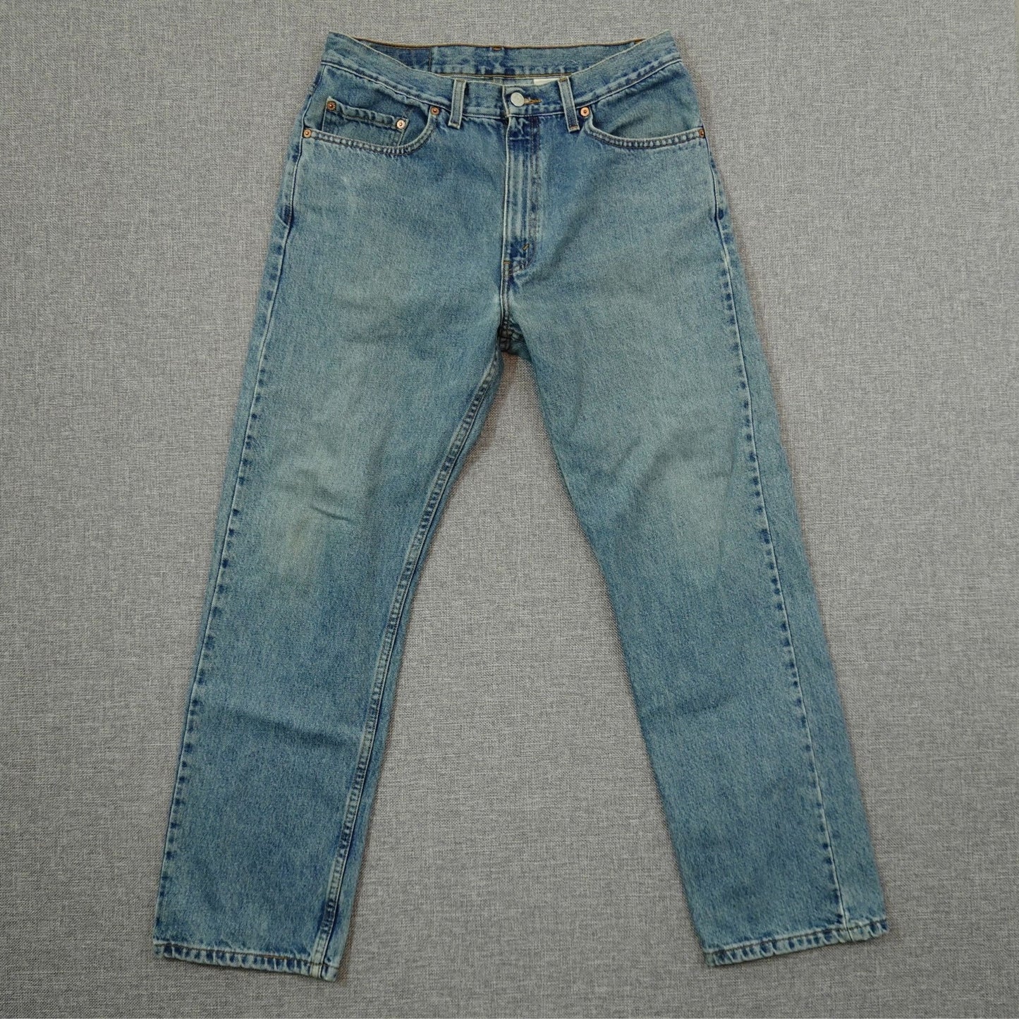Vintage 90s Levi's 505 Jeans Medium Wash Straight Fit 34x30