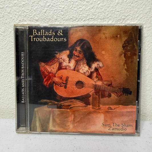 Sam The Sham - Ballads & Troubadours (CD, 2000) - RARE