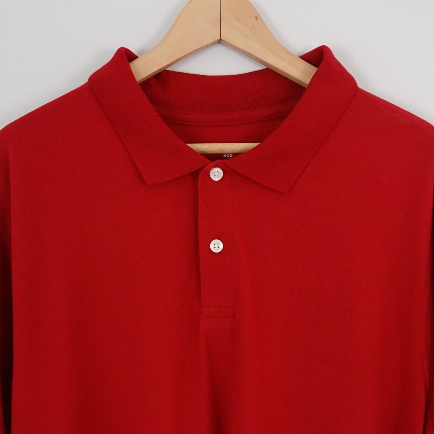 Goodfellow & Co Red Polo Shirt - Men's XXL (2XL)