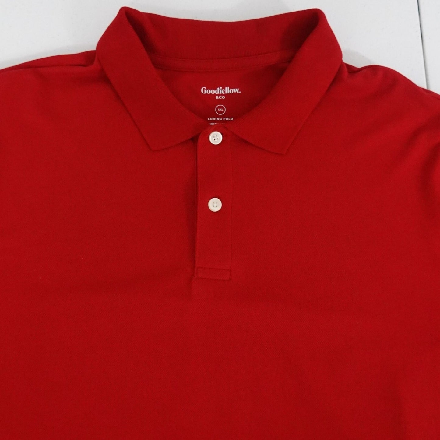 Goodfellow & Co Red Polo Shirt - Men's XXL (2XL)