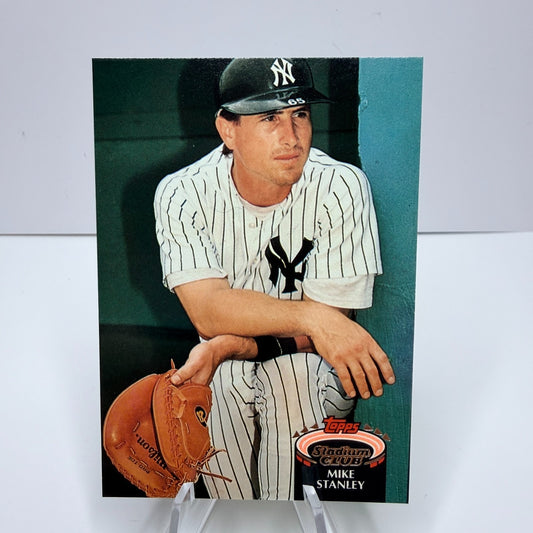 1992 Topps Stadium Club - Mike Stanley #741 (NM-M)