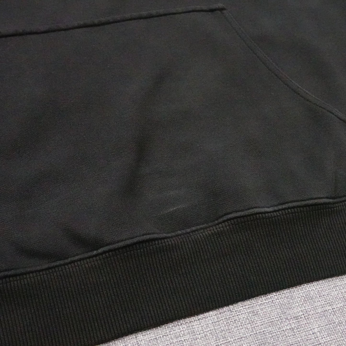 Adidas Men’s Hoodie Large Black Pullover 2007 Embroidered Logo