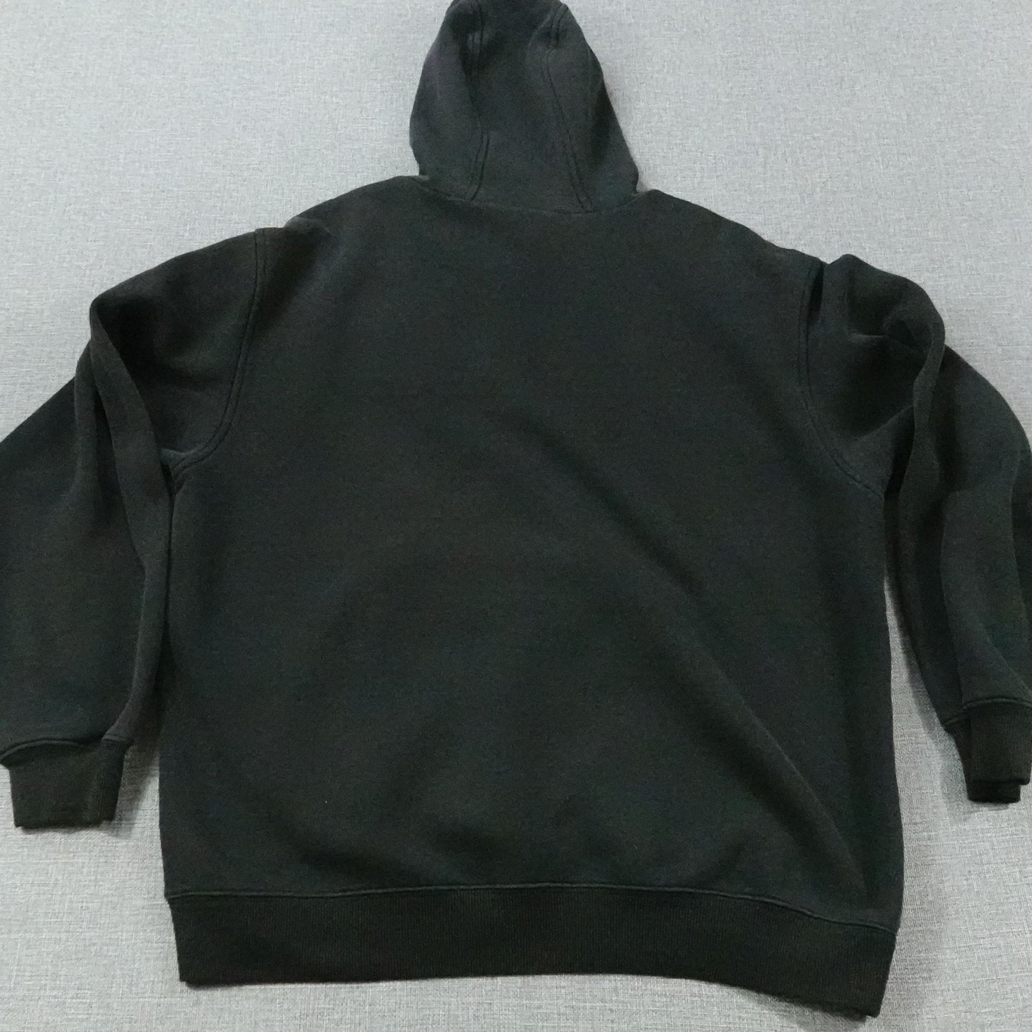 Adidas Men’s Hoodie Large Black Pullover 2007 Embroidered Logo