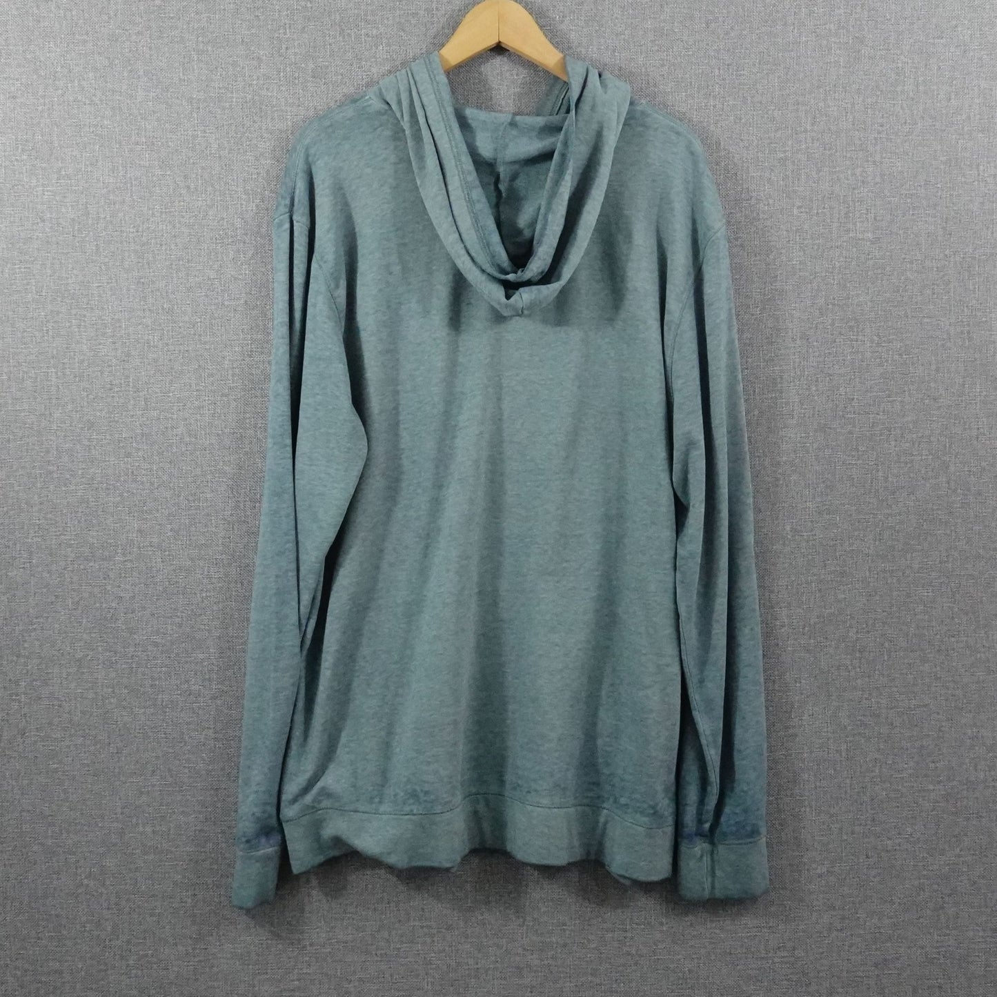 Threads 4 Thought Blue Heather Lightweight Hoodie - Size XL