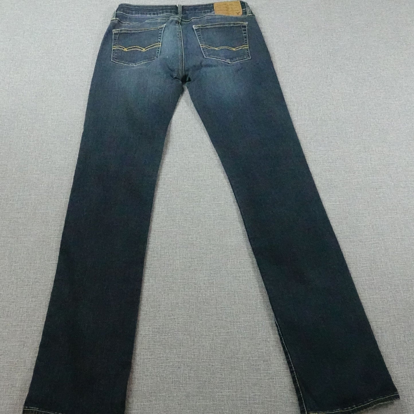American Eagle Slim Bootcut Jeans 30x34 Extreme Flex Stretch Dark Wash Denim