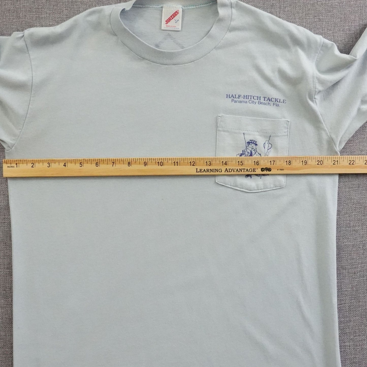Vintage Panama City Half Hitch Tackle Shark Tournament Tee - Size M/L