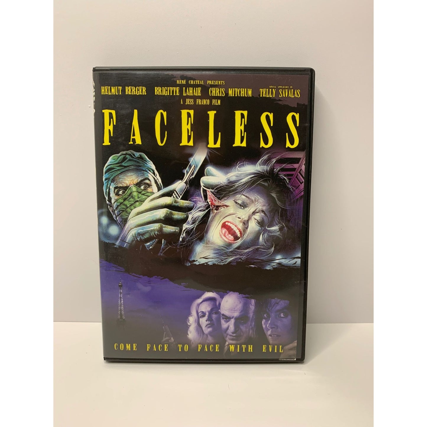 Faceless DVD (1988) Jess Franco - Horror Cult Cinema Region 1