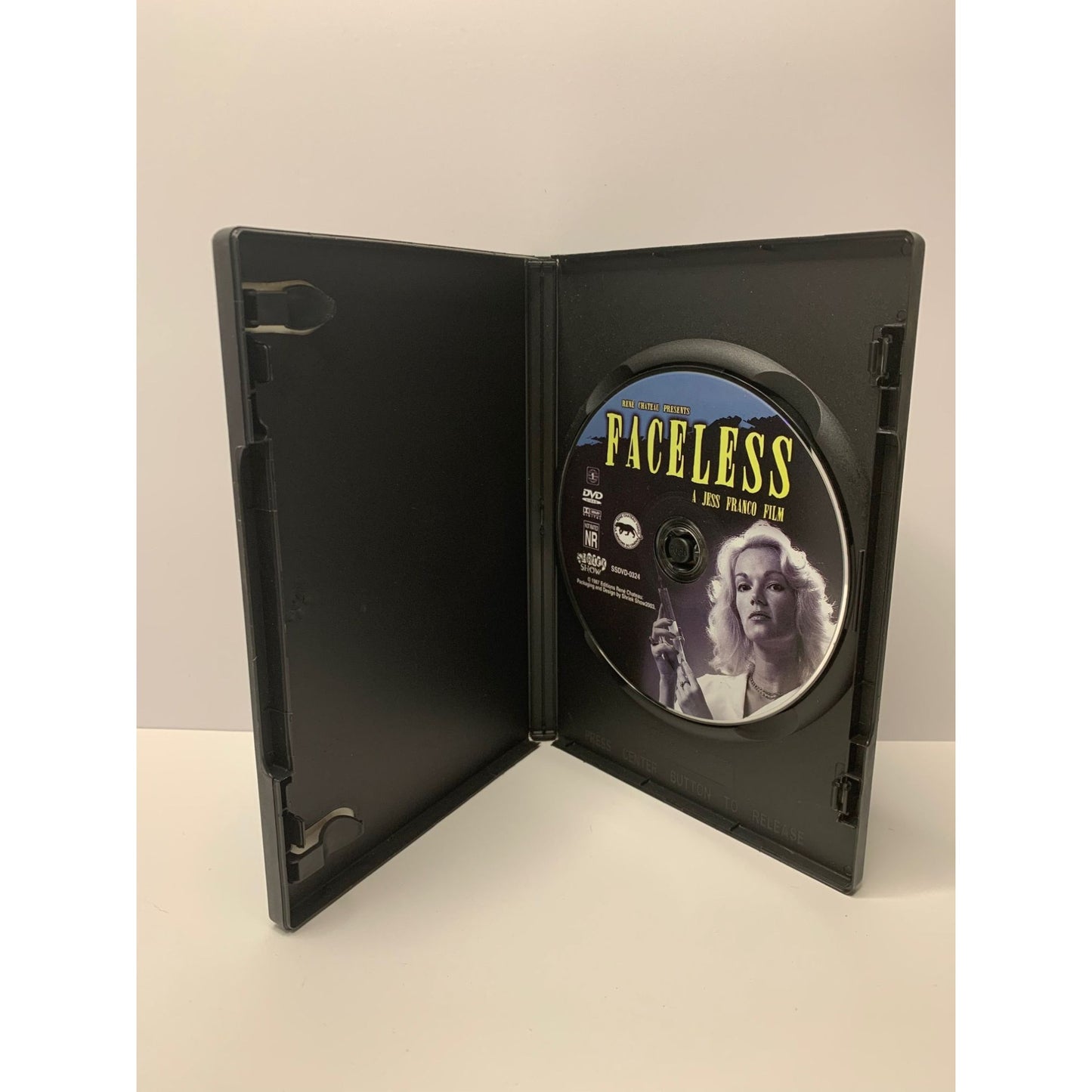 Faceless DVD (1988) Jess Franco - Horror Cult Cinema Region 1