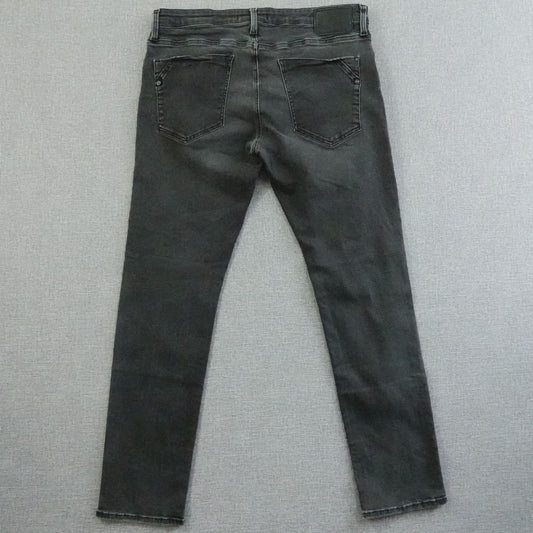 Mavi Jeans Men's Black Slim Leg Faded Wash Stretch Men's Size: 36x30.5