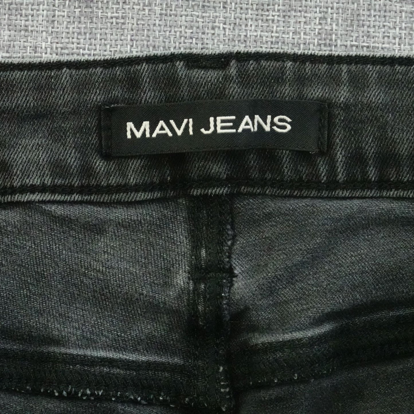 Mavi Jeans Men's Black Slim Leg Faded Wash Stretch Men's Size: 36x30.5