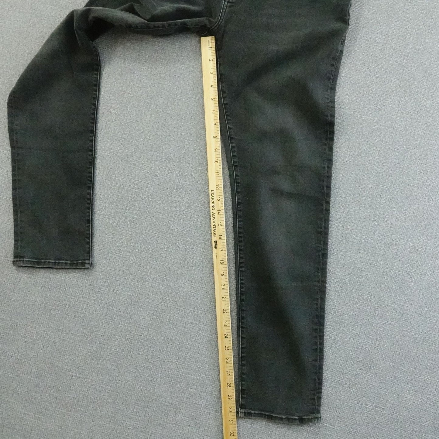 Mavi Jeans Men's Black Slim Leg Faded Wash Stretch Men's Size: 36x30.5