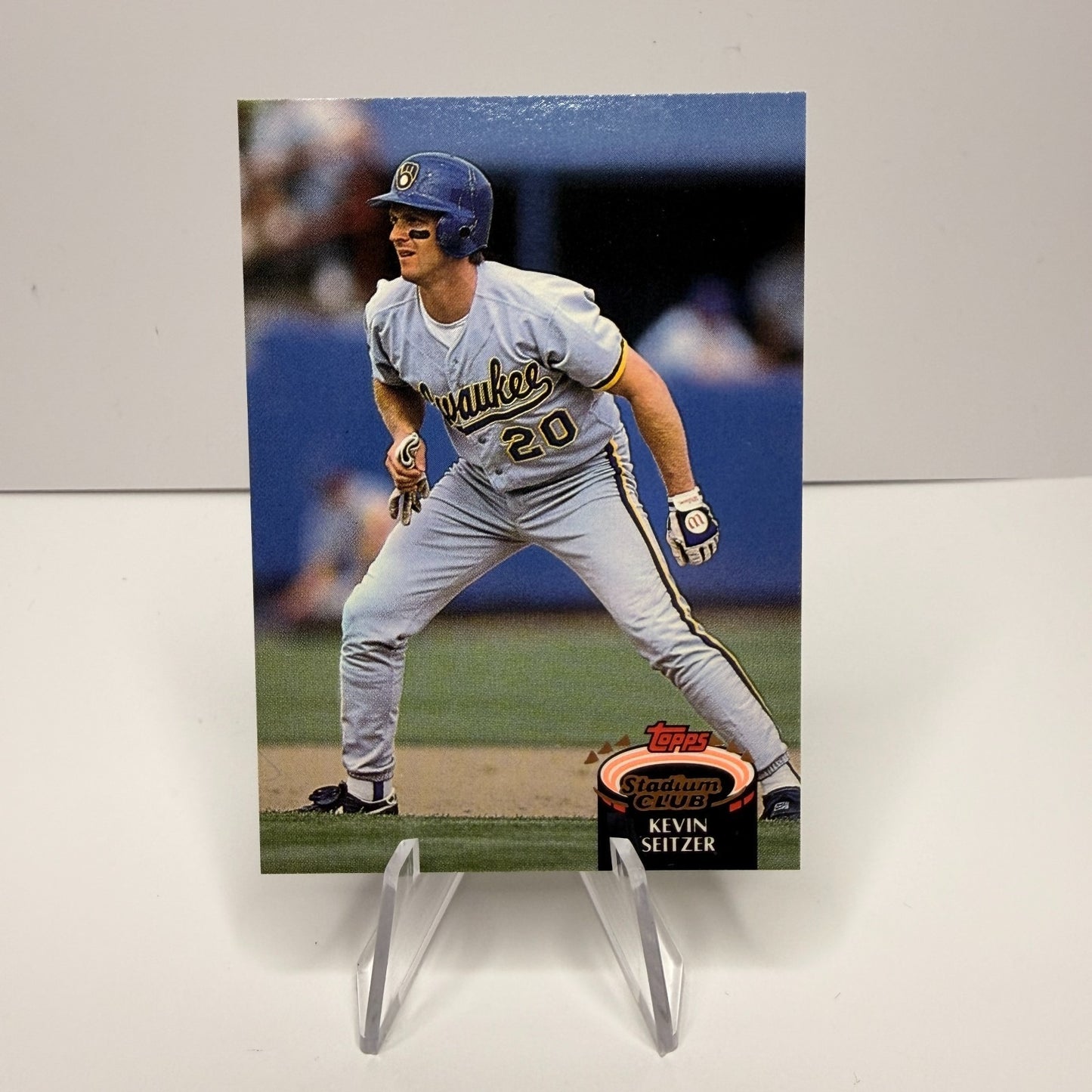 1992 Topps Stadium Club - Kevin Seitzer #820 (NM-M)