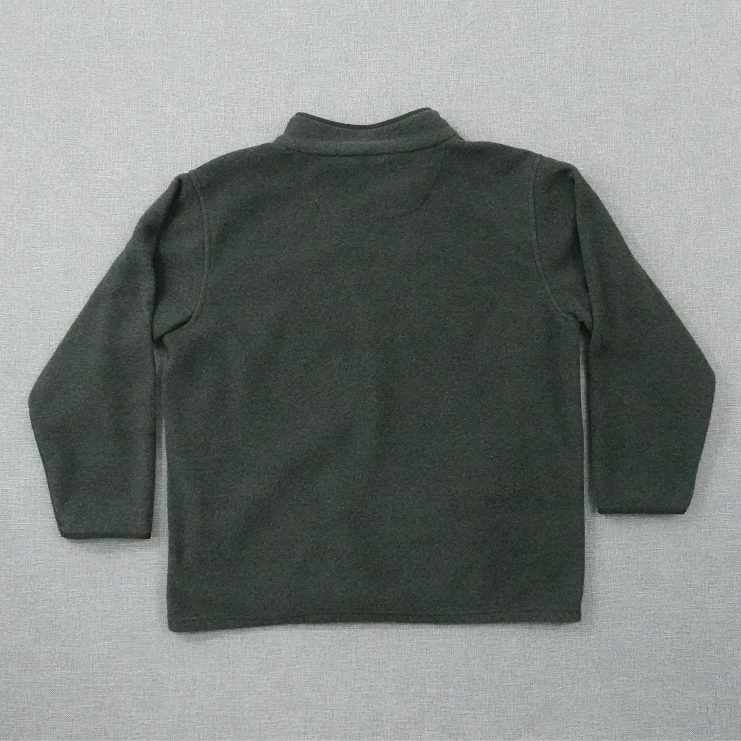 Vintage Lady Foot Locker 1/4 Zip Fleece Gray Pullover - Size Large/XL