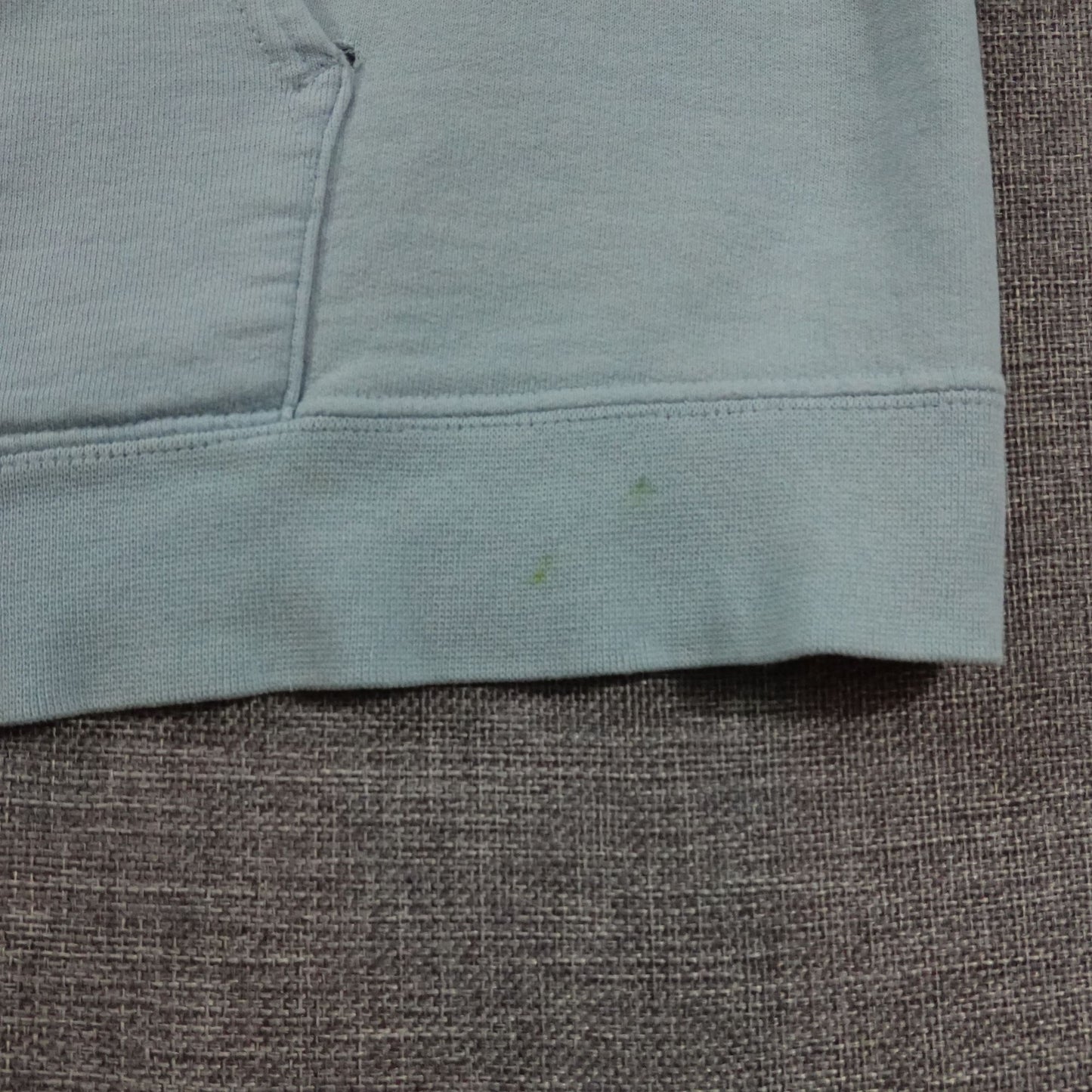 Vintage Y2K Hanes Kellogg's Toucan Sam Zip Hoodie Light Blue - Size XL
