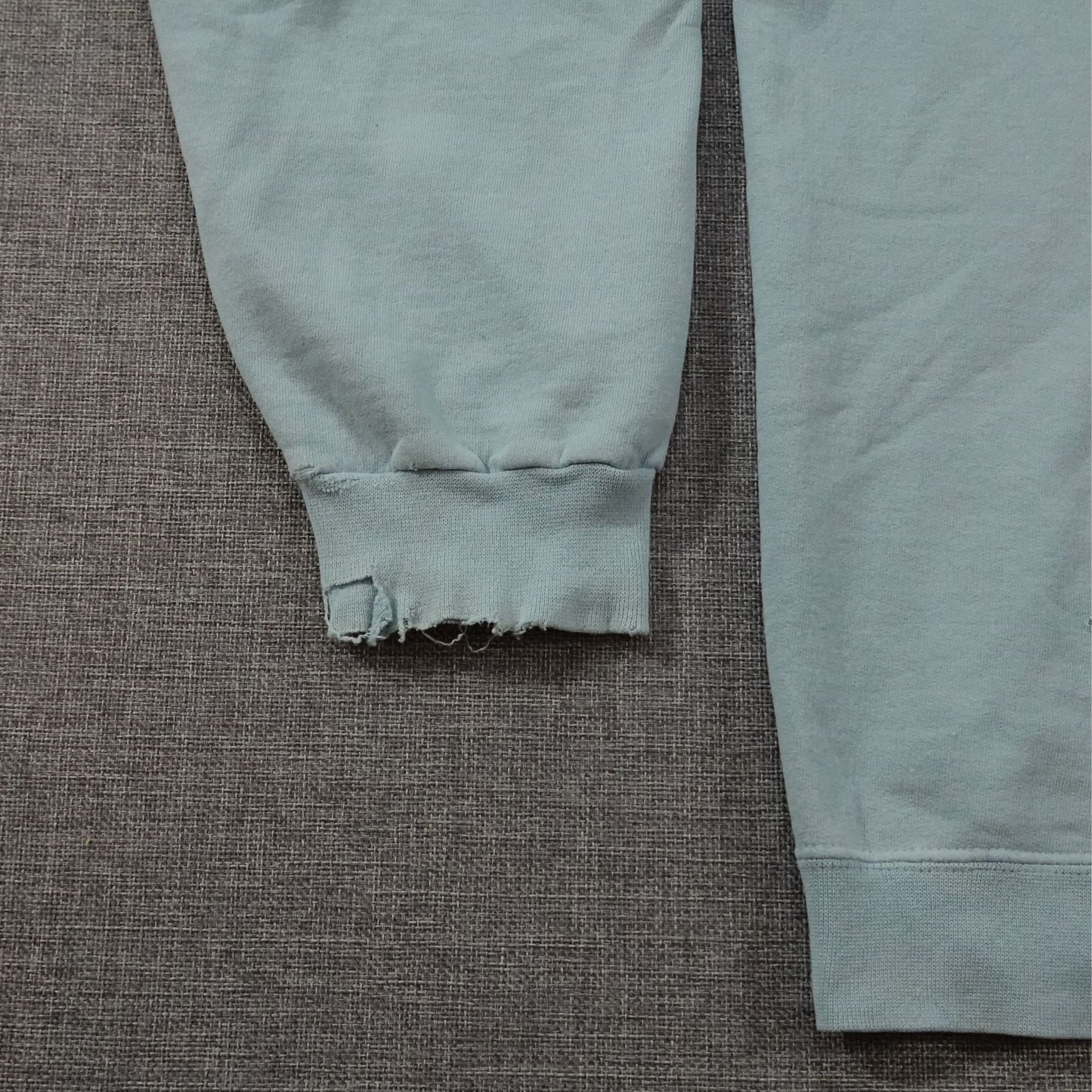 Vintage Y2K Hanes Kellogg's Toucan Sam Zip Hoodie Light Blue - Size XL