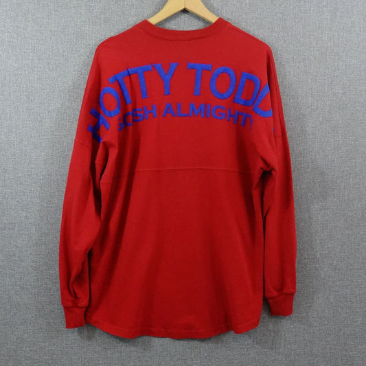 OIe Miss Rebels Hotty Toddy Spirit V-Neck Pullover - Size Small