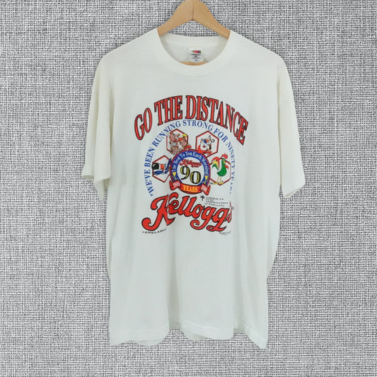 Vintage 1996 Kellogg's 90th Anniversary Tee - Size XL