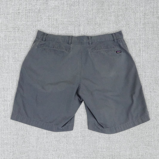Patagonia Organic Cotton Chino Gray Shorts - Size 35