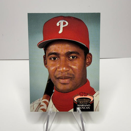 1992 Topps Stadium Club - Mariano Duncan #614