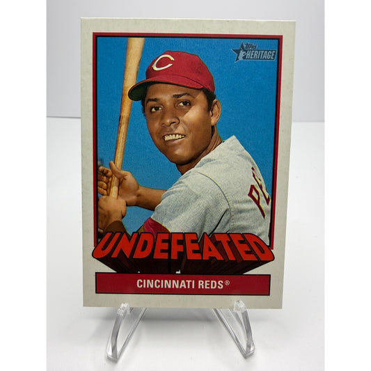 2025 Topps Heritage - Tony Perez Undefeated #U-2