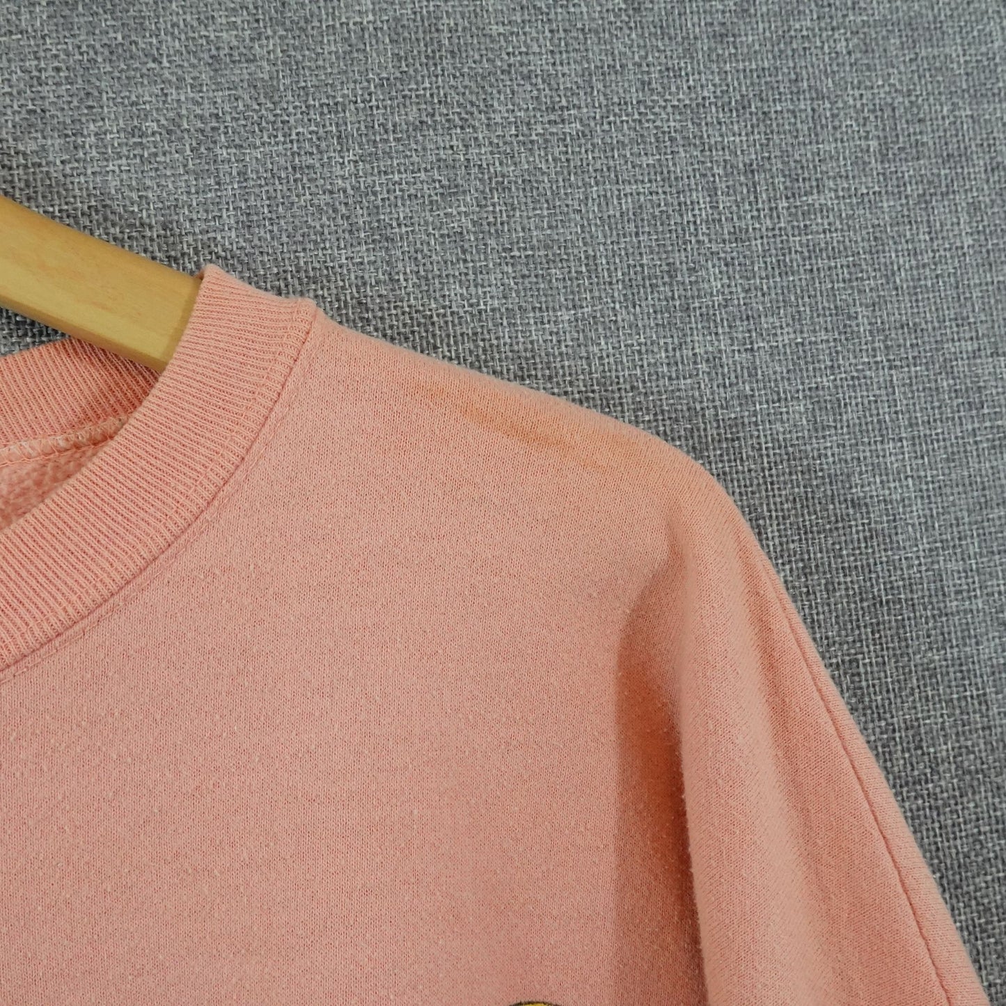 Vintage 1987 Lifestyles Duck Beach Scene Sweatshirt Pink Crewneck - Size L