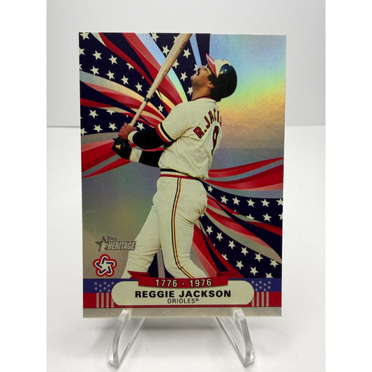 2025 Topps Heritage - Reggie Jackson Bicentennial Holofoil #BS-4