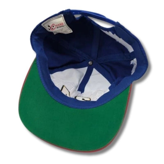 Vintage 90's Jeff Gordon #24 NASCAR Snapback Hat Chase Authentics