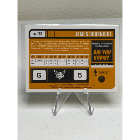 2021-22 Panini Chronicles Classics James Bouknight (RC) #166