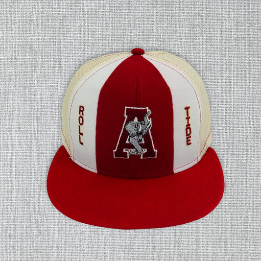 Vintage 80's Alabama Crimson Tide Snapback Trucker Hat