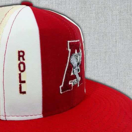 Vintage 80's Alabama Crimson Tide Snapback Trucker Hat
