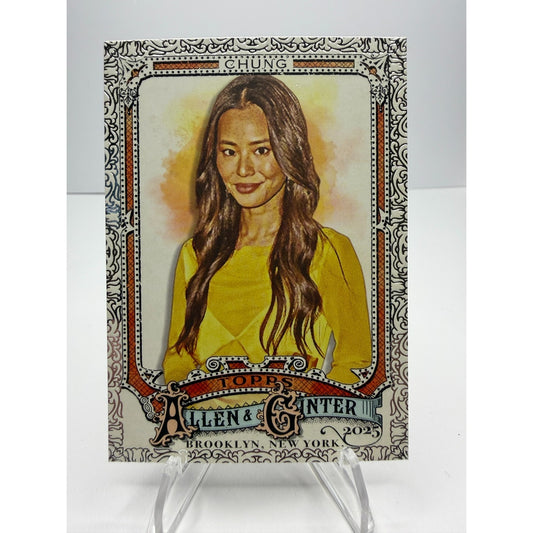 2025 Topps Allen & Ginter - Jamie Chung Foil Silver Filigree #299