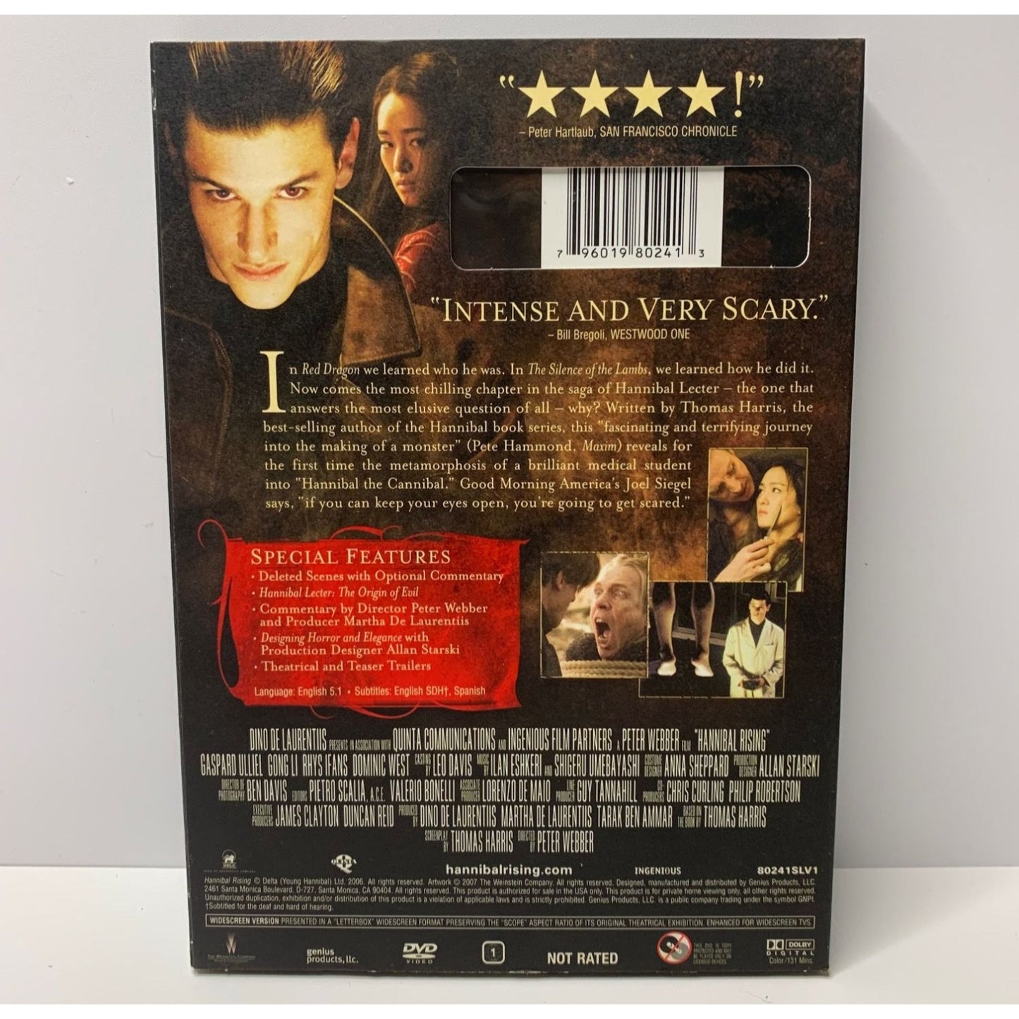 Hannibal Rising Unrated Widescreen Edition DVD