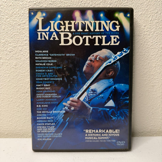 Lightning in a Bottle (DVD, 2004) Blues Concert Film – B.B. King, Fogerty, Tyler