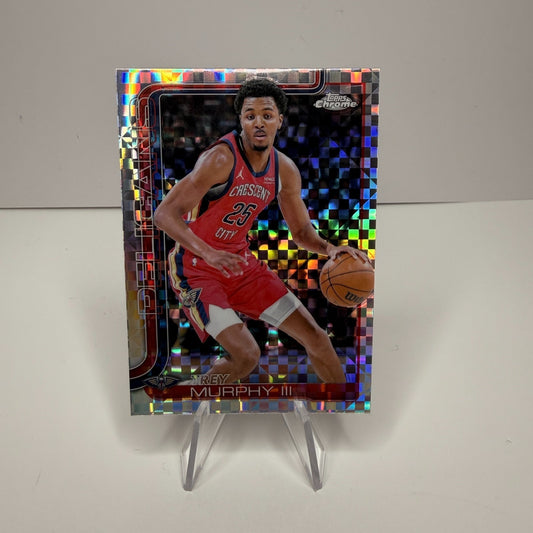 2025-26 Topps Chrome - Trey Murphy III #190 X-Fractor Refractor