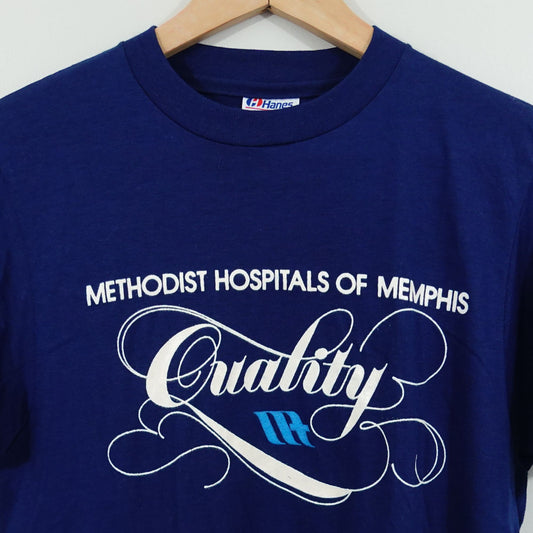 Vintage 80's Methodist Hospitals of Memphis T-Shirt - Size Small