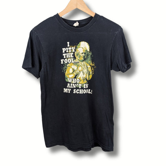 Vintage 80s Hanes Mr. T Parody Tee Cornelius Vanderbilt - Size Small