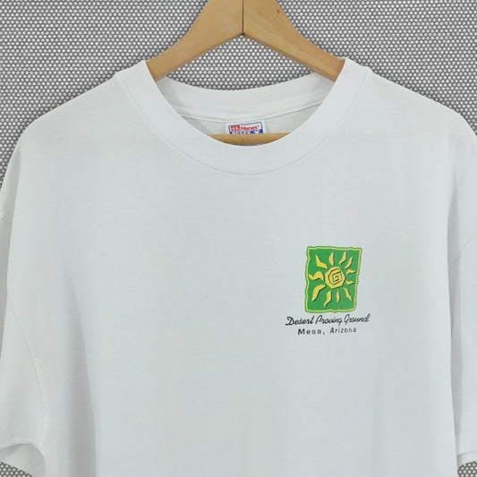 Vintage 90's Hanes GM Desert Proving Ground T-Shirt Mesa Arizona - Size XL