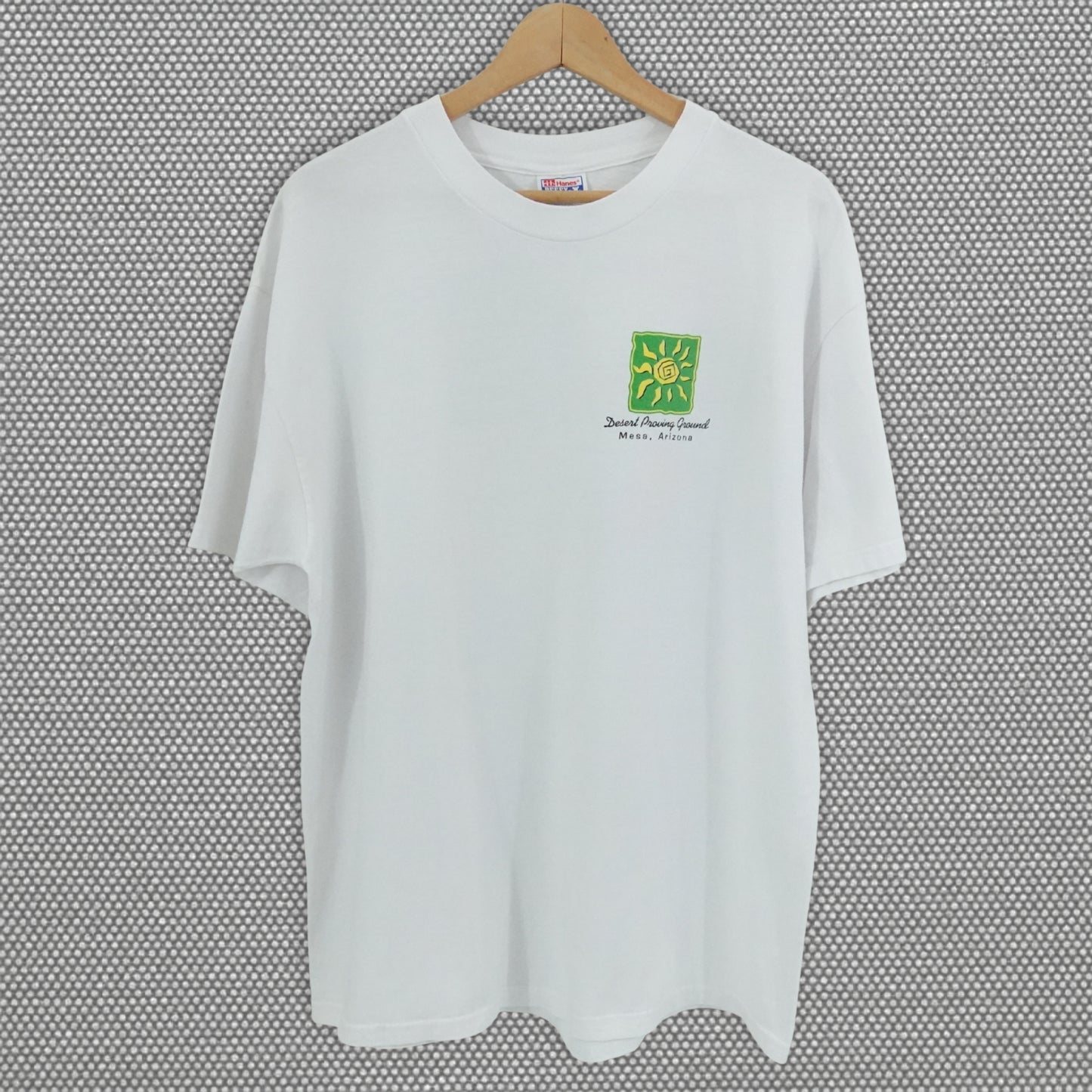 Vintage 90's Hanes GM Desert Proving Ground T-Shirt Mesa Arizona - Size XL