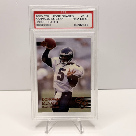 Donovan McNabb 2000 Collectors Edge Graded PSA 10 Mint #134 Uncirculated /5000