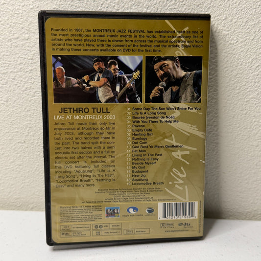 Jethro Tull Live at Montreux Tour (DVD, 2003)