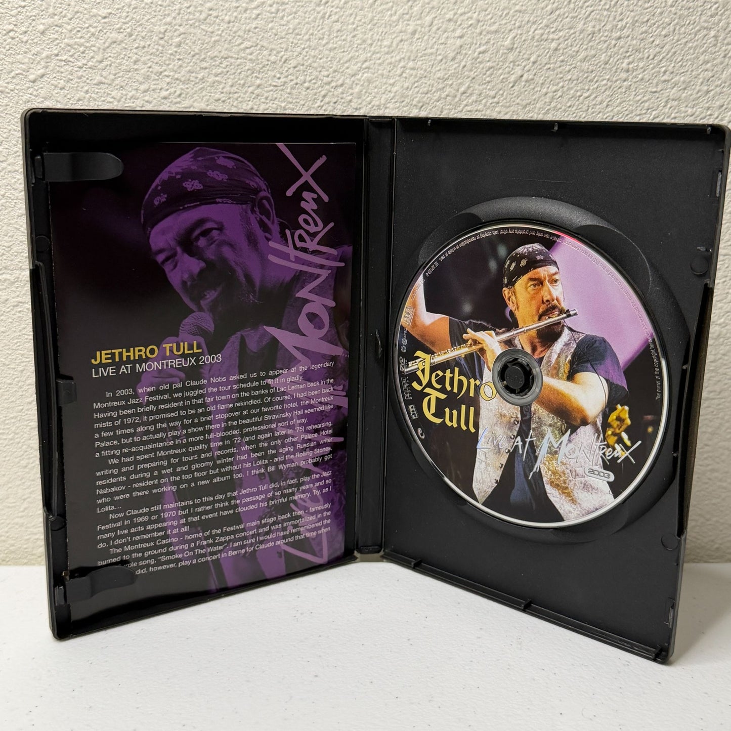 Jethro Tull Live at Montreux Tour (DVD, 2003)