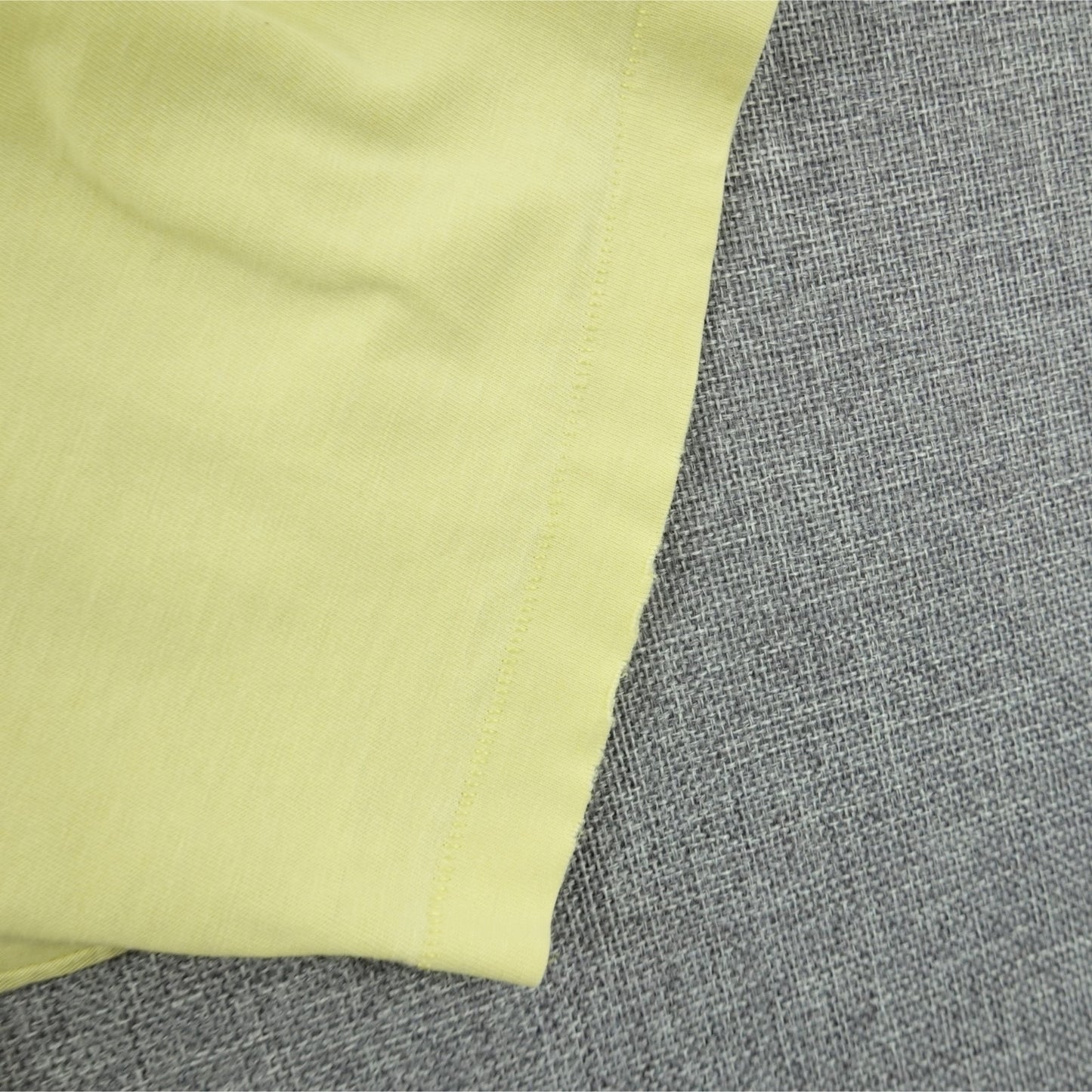 Vintage 70's JCPenney Yellow Pocket Tee USA Made Cotton - Size Large