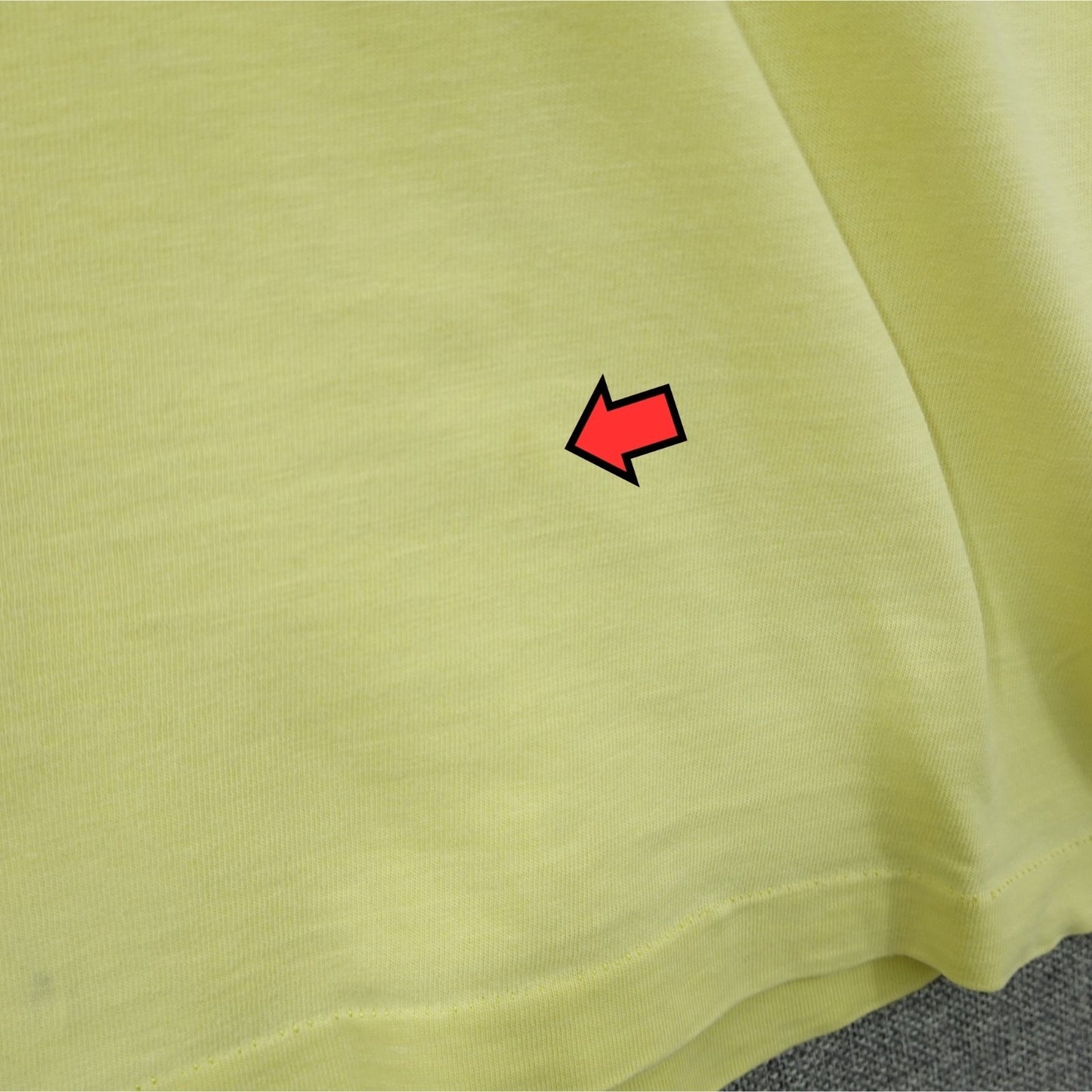 Vintage 70's JCPenney Yellow Pocket Tee USA Made Cotton - Size Large