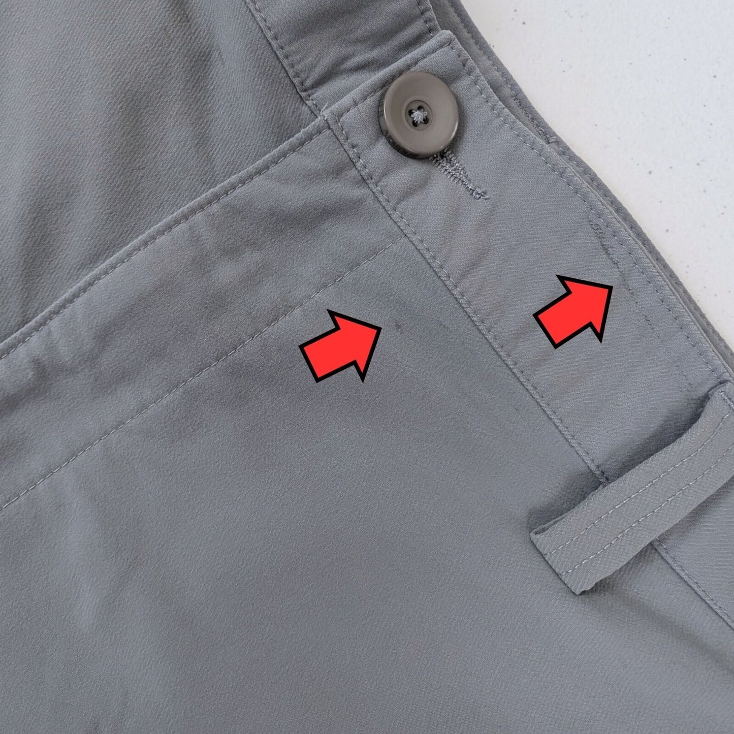 Under Armour Men's Size 40 Gray Golf Shorts Stretch Lightweight UA Performance