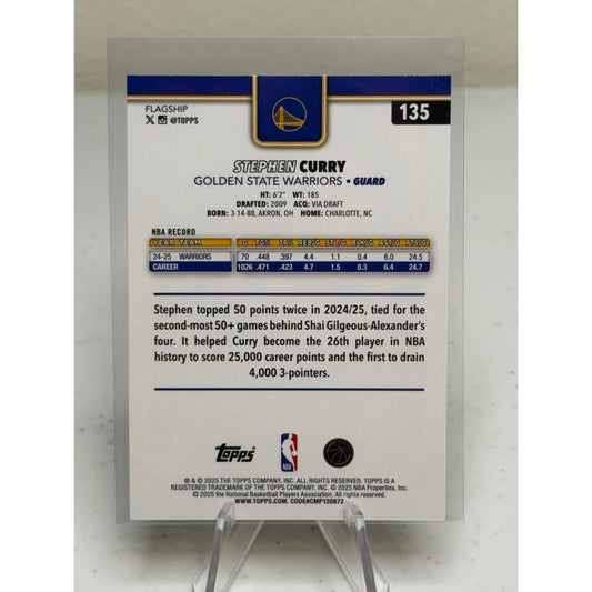 2025-26 Topps Stephen Curry #135 [base] Golden State Warriors