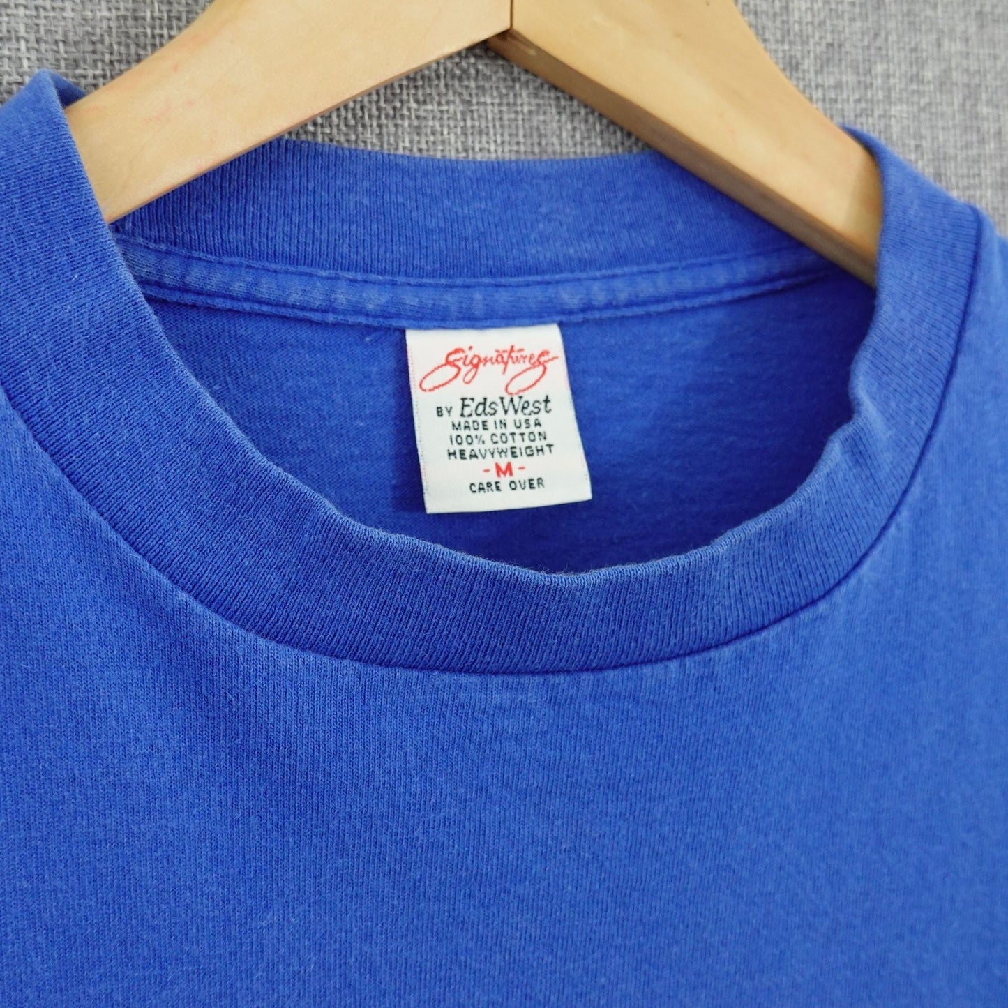 Vintage 90s Memphis Chicks Baseball Blue T-Shirt Made In USA - Size Small