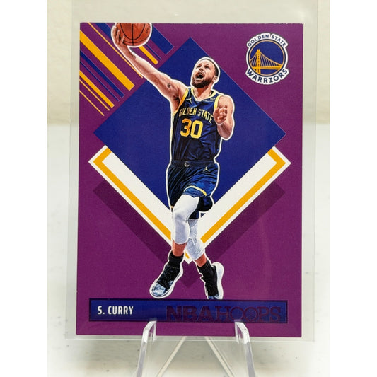 2024-25 Panini NBA Hoops Purple Variation Stephen Curry #282