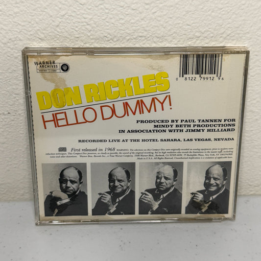 Hello Dummy by Rickles, Don (CD, 2008)