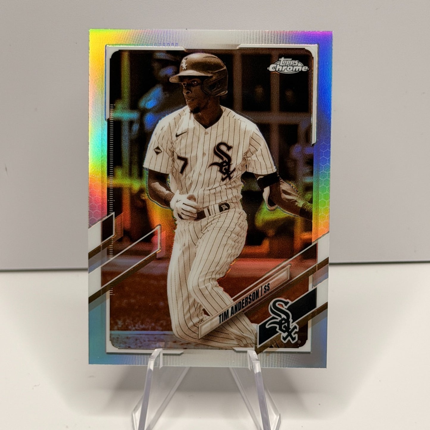 2021 Topps Chrome - Tim Anderson #36 Sepia Refractor