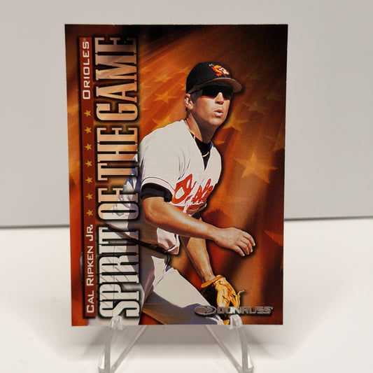 1998 Donruss - Spirit of the Game Cal Ripken #389